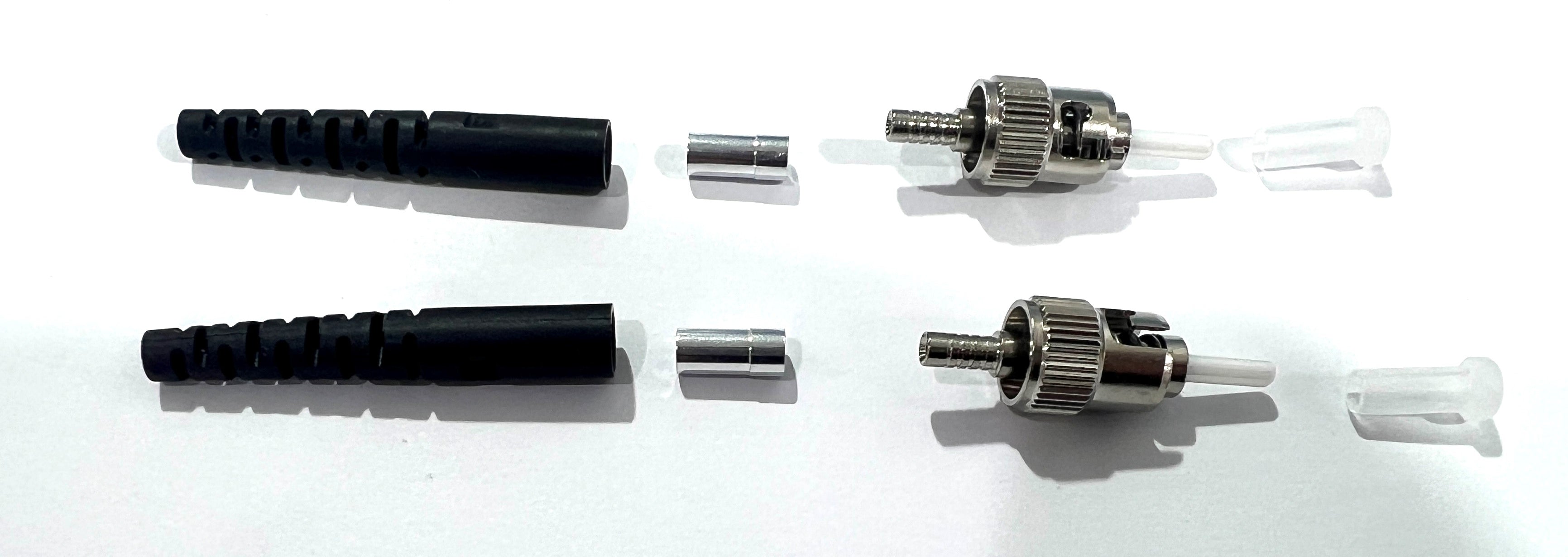 ST OM3/4 Ultra Low Loss Connector UPC IR ≦ 0.15dB - Pre-assembled 2mm Black Boot