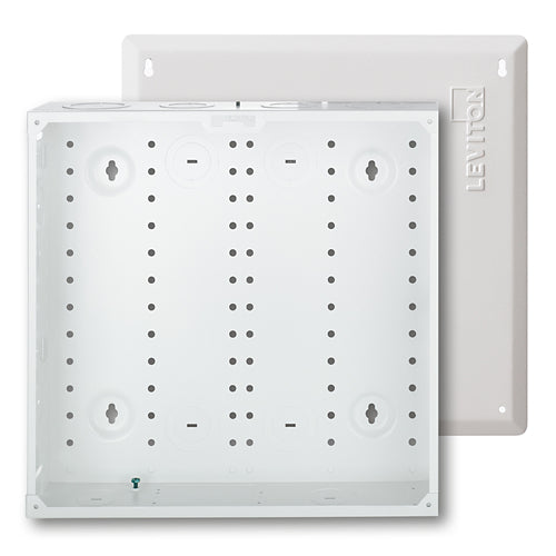 Media Enclosure with Cover 14Inch, White