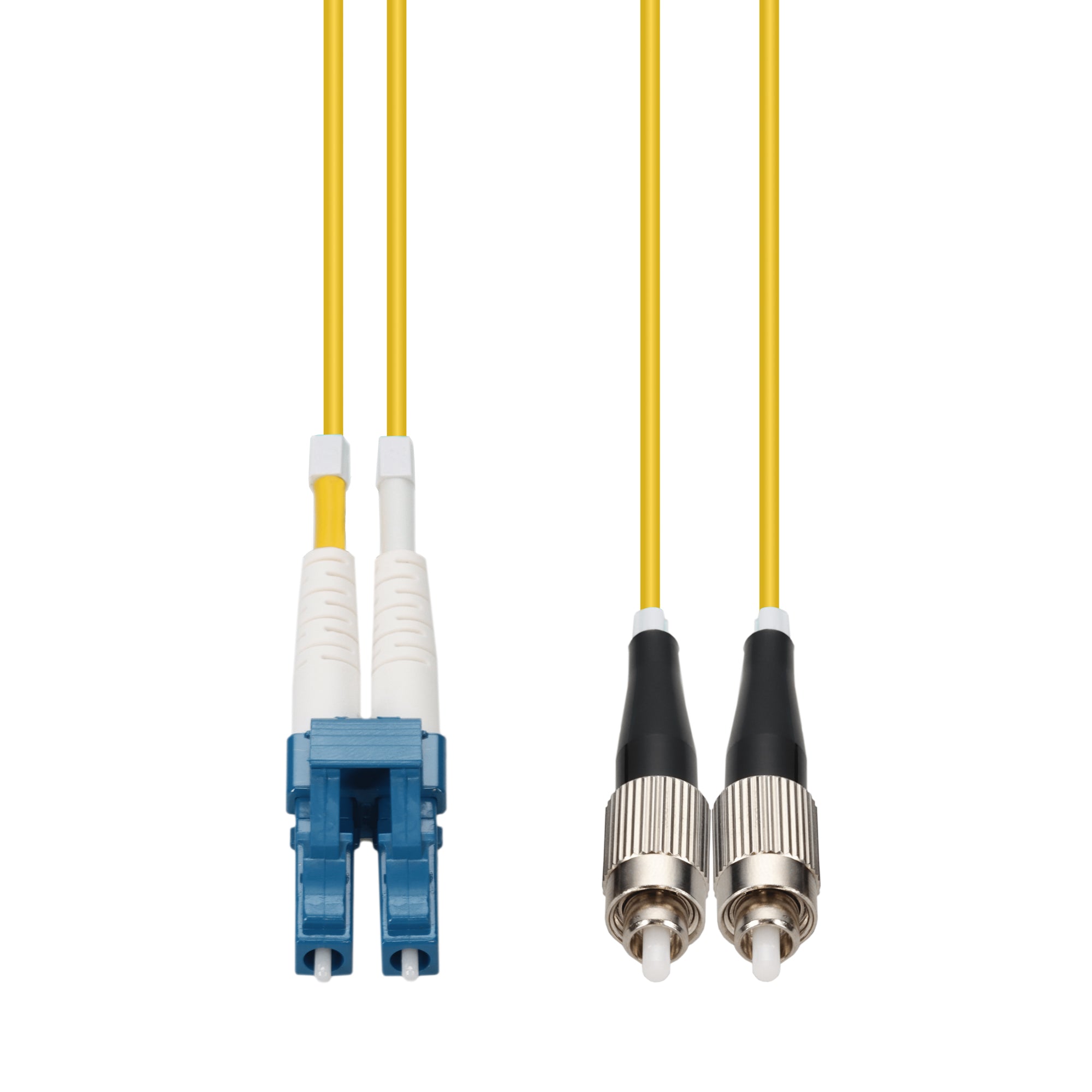 Patch Lead 17.5m OS2 G657A2 FC-LC Duplex Yellow 2mm LSZH