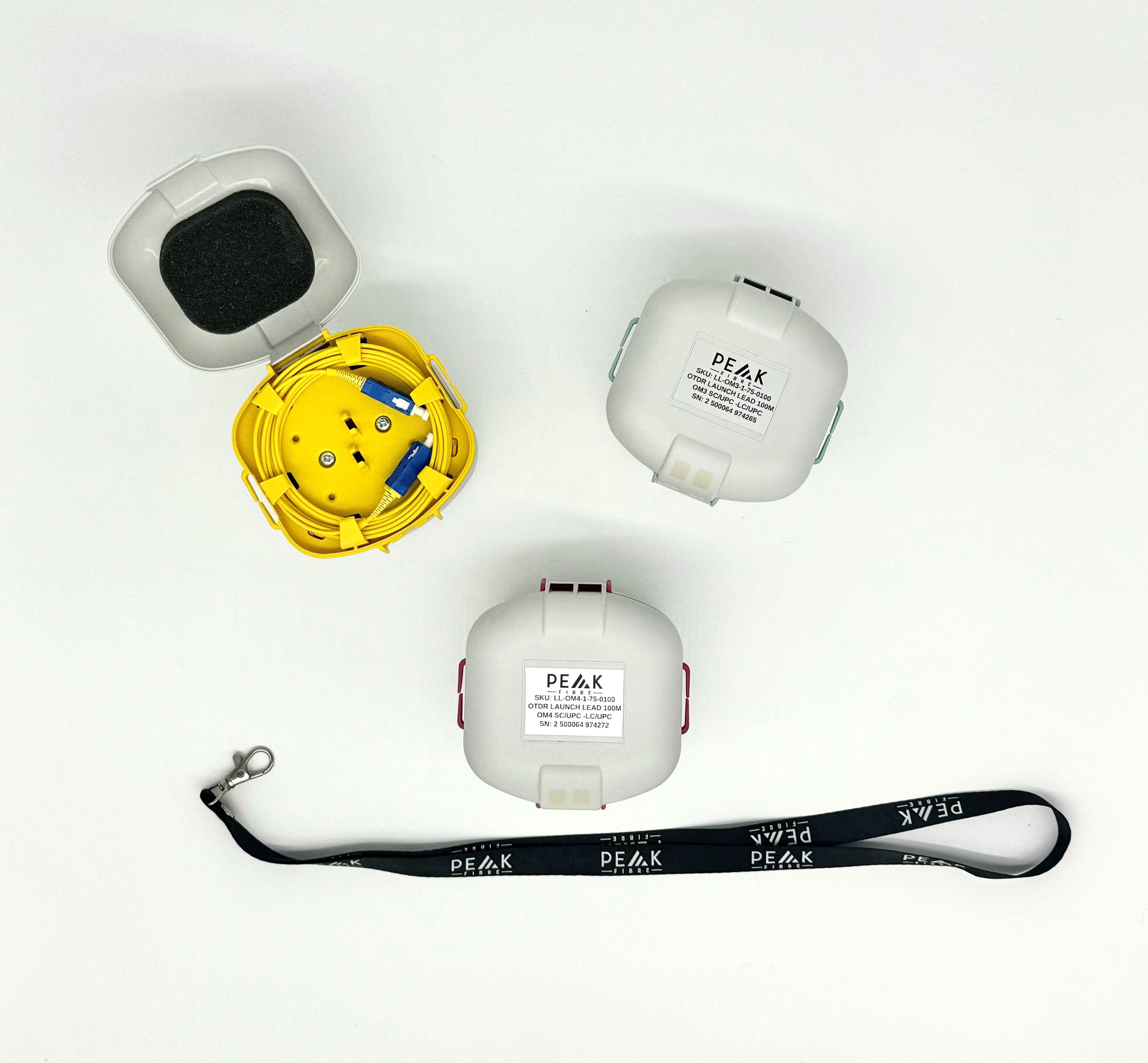 OTDR LAUNCH LEAD 1000M G652D OS2 SC/APC - SC/APC
