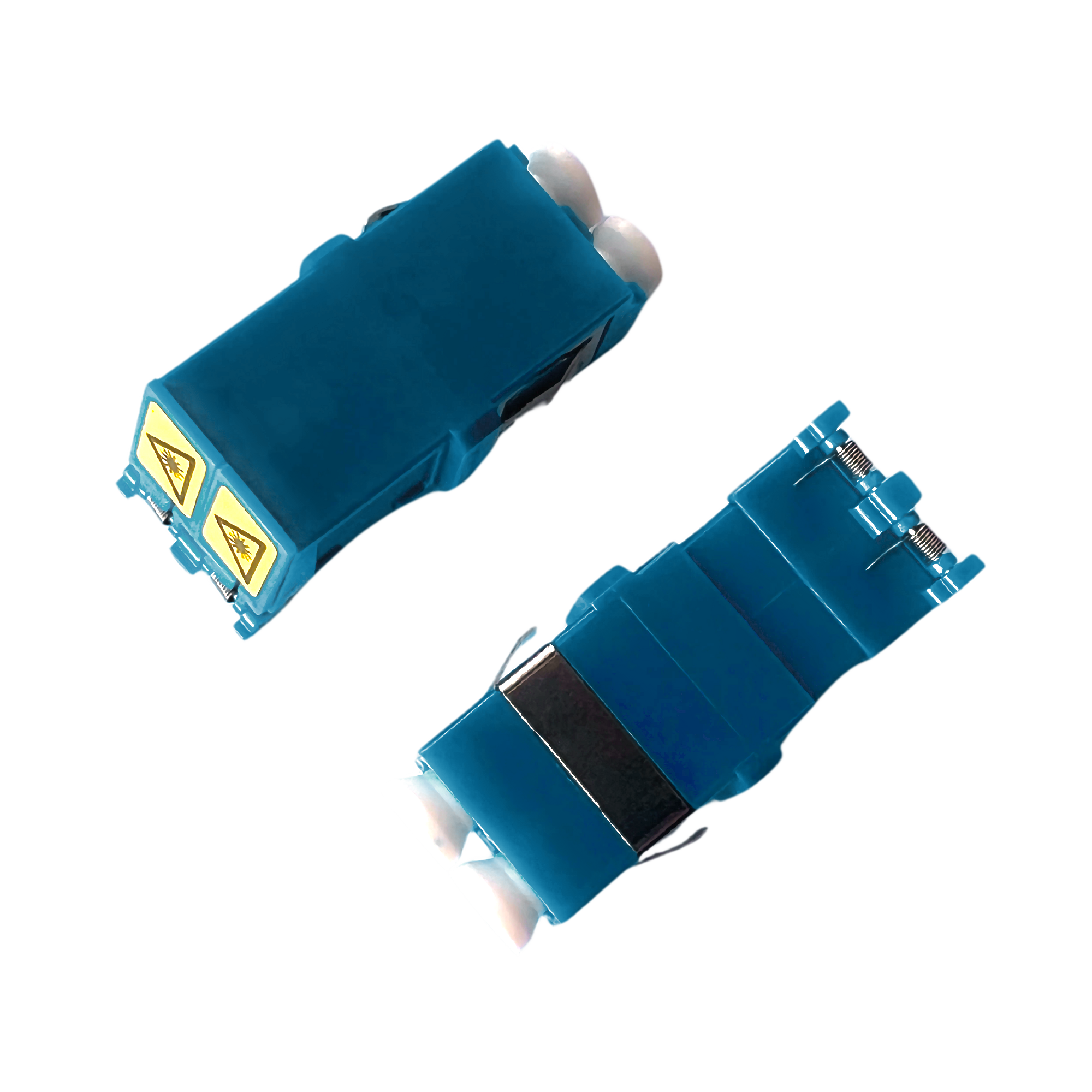 Adapter: LC Duplex OS1/2 Reduced Flange,IL≤0.15dB with Shutter, Blue