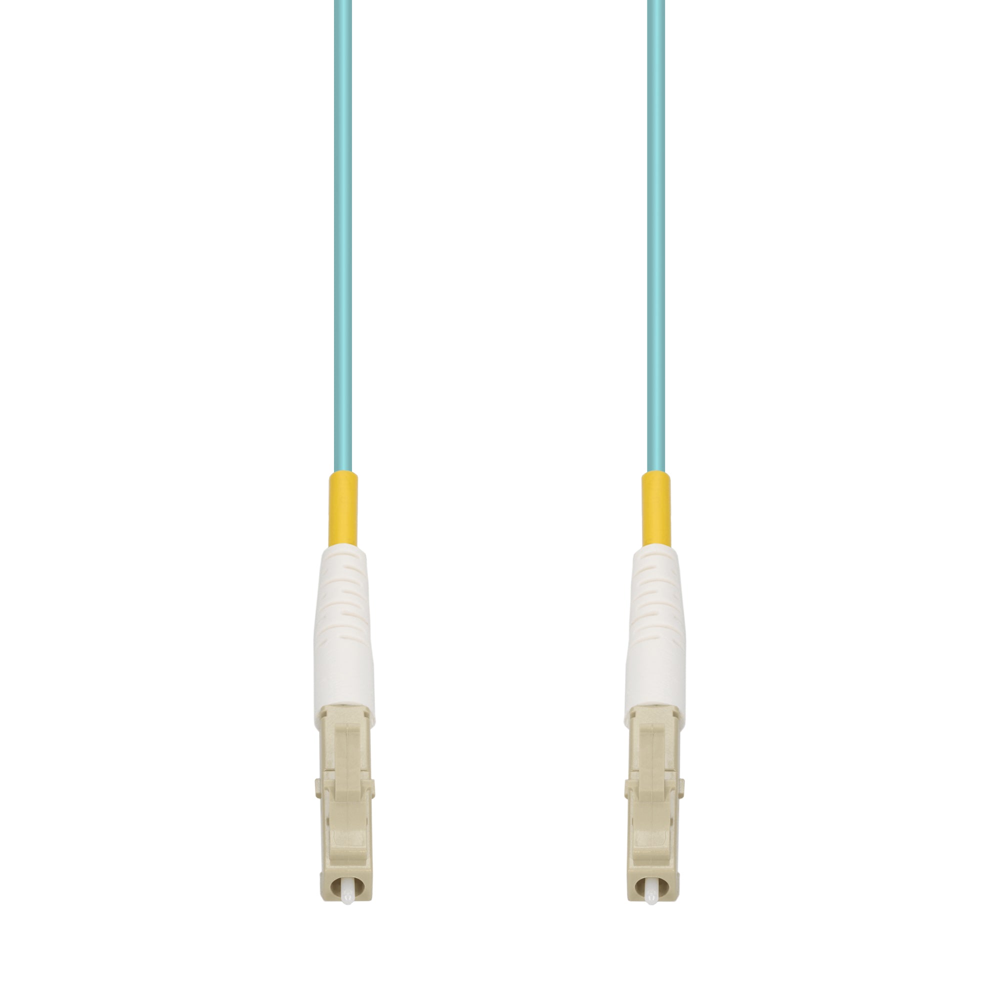 Reference Lead 2m OM4 LC-LC Simplex 3mm PVC AQUA