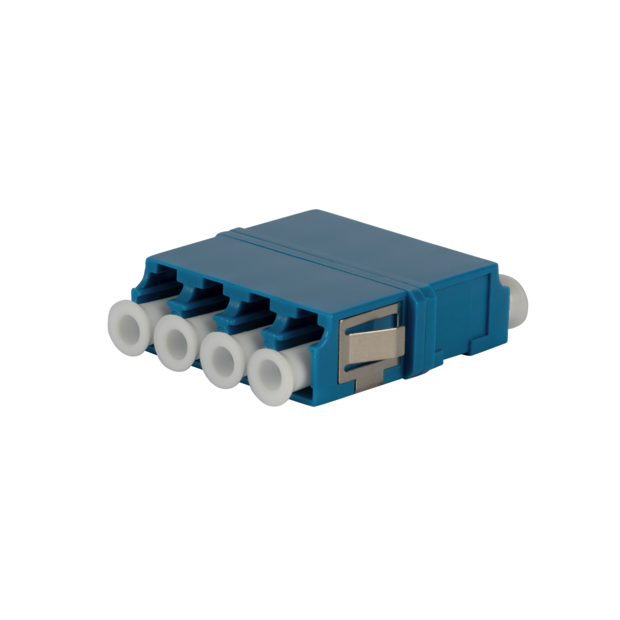 Adapter: LC Quad OS1/2 Reduced Flange,IL≤0.15dB Blue