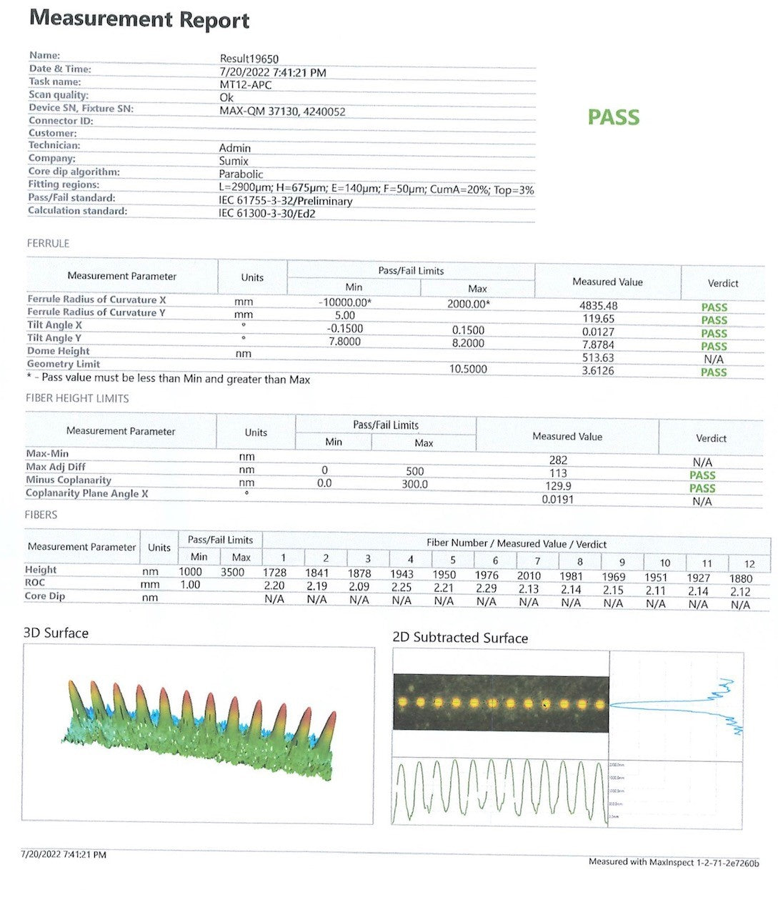 MPO Loaded Cassette 12 Port LC OM5 Angled Left