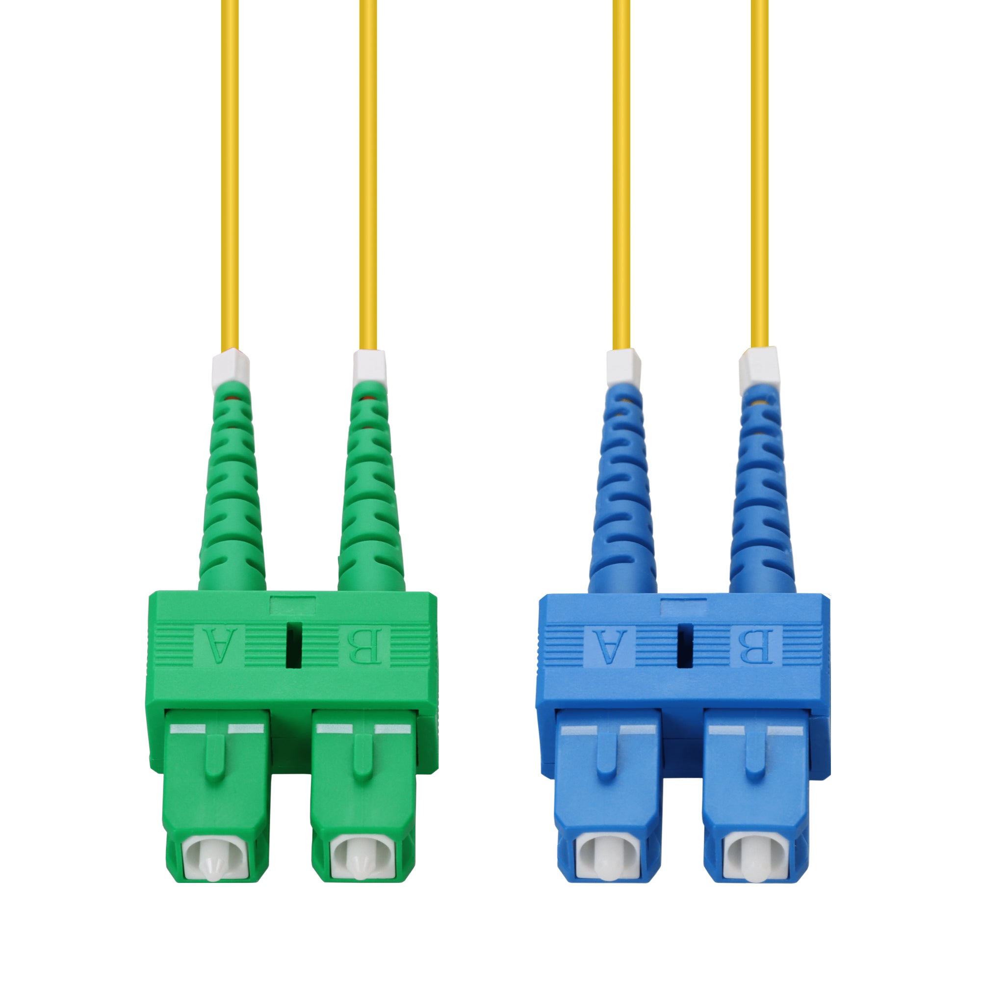 Patch Lead 50m OS2 G657A2 SCA-SC Duplex Yellow 2mm LSZH