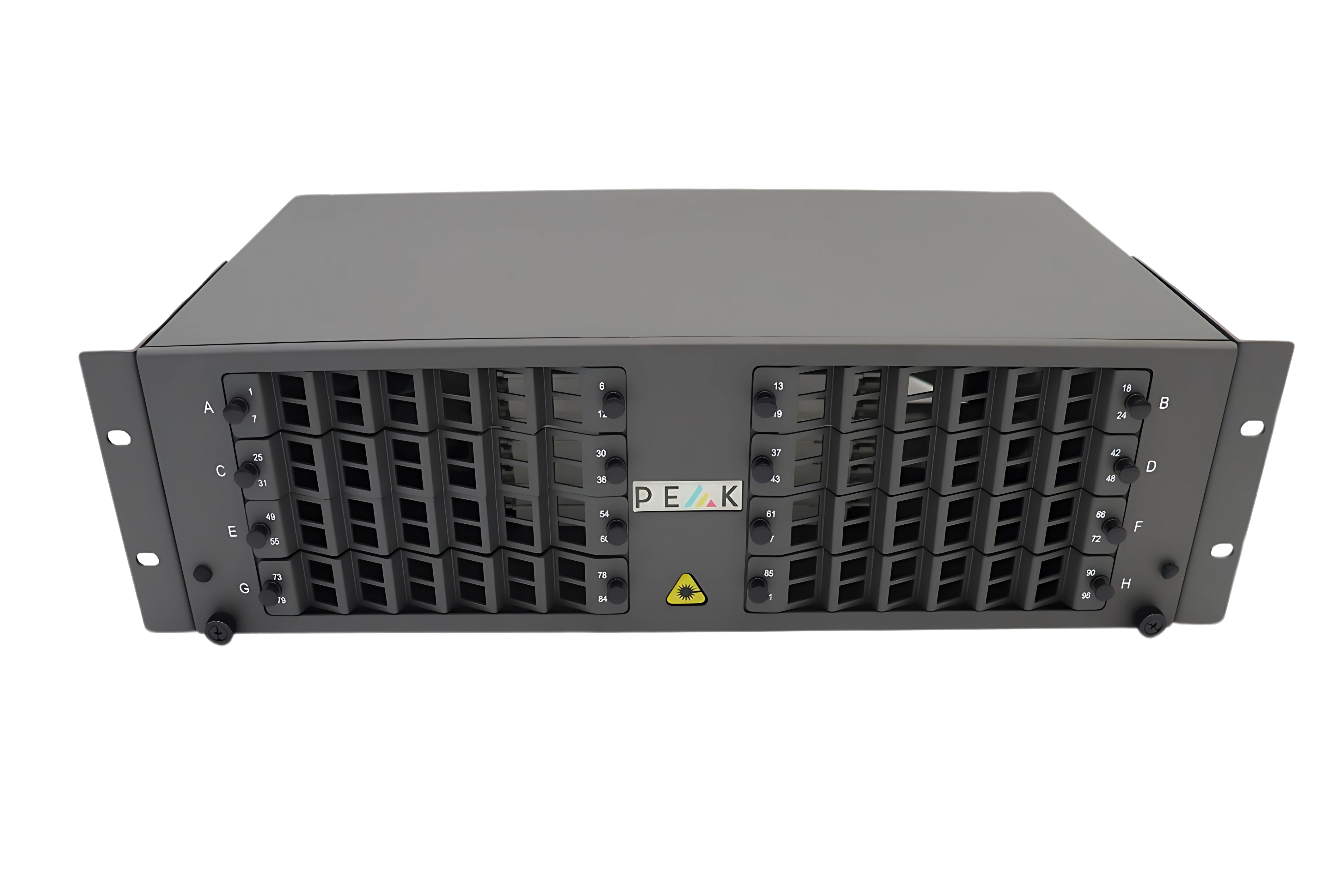 Fibre Patch Panel 3RU  Sliding 8 Panel