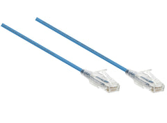 1.5Mt C6 UTP Patchlead Blue Snagless SLIM