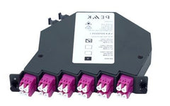 MPO Loaded Cassette 24Port LC OM4 Angled Left B