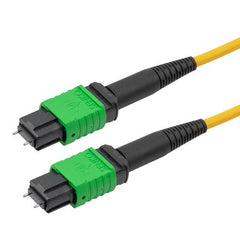 MTP-12 PRO ELITE MALE-MALE OS2 G657A2 1MT YELLOW 3mm Polarity B, LSZH