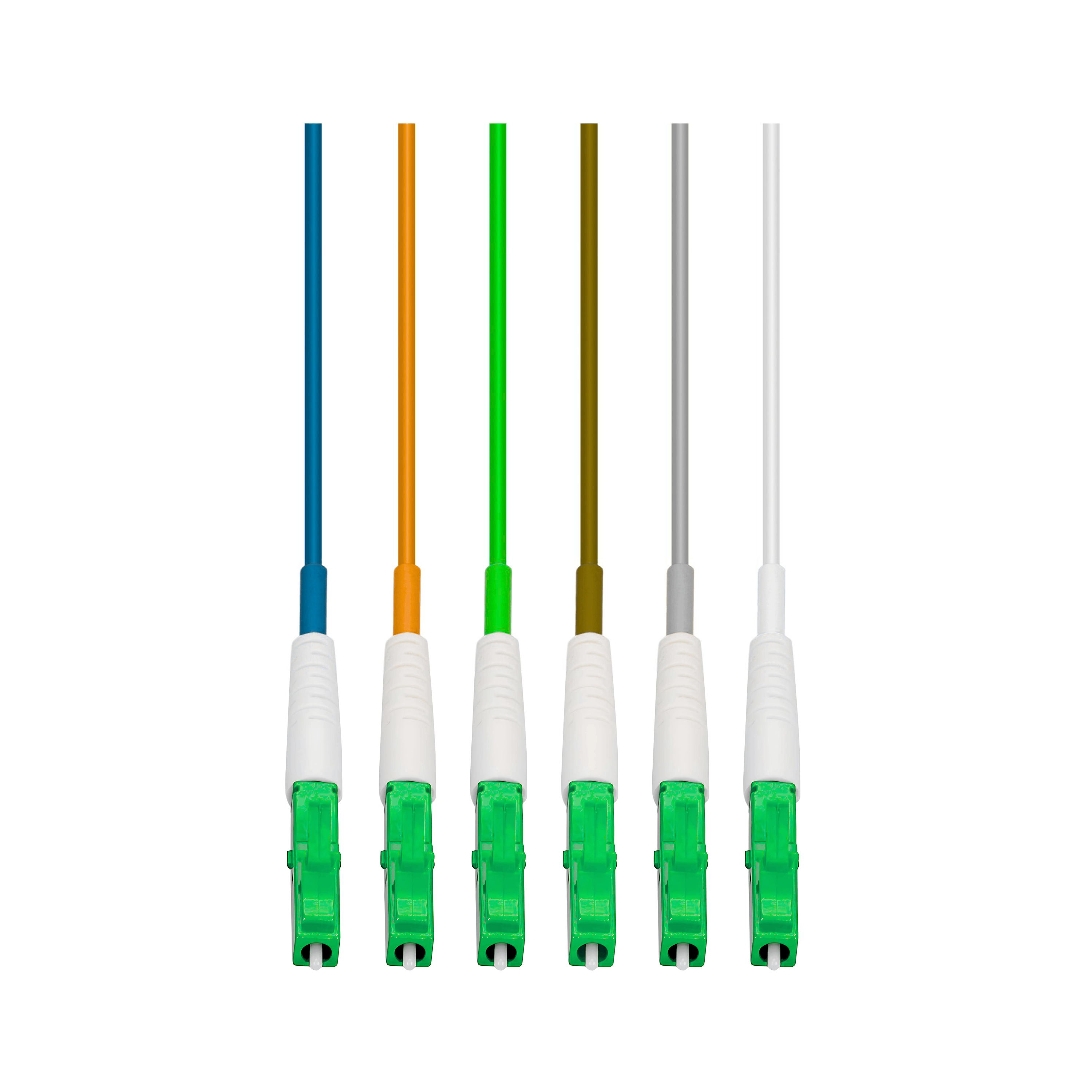 Pigtails: LCA Single Mode OS2 G652D 2m LSZH - 6 pack