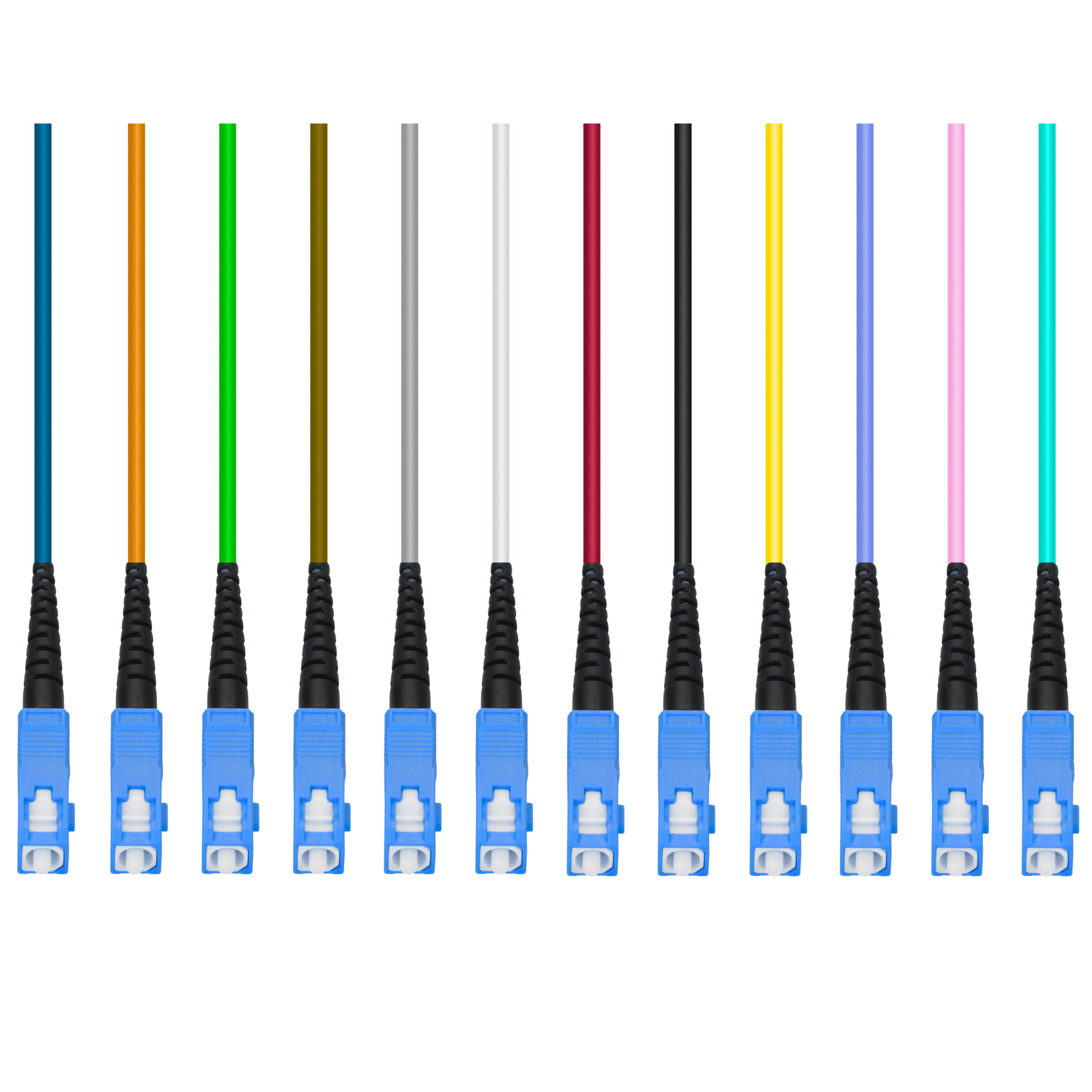 Pigtails: SC Single Mode OS2 G657A2 2m LSZH - 12 pack
