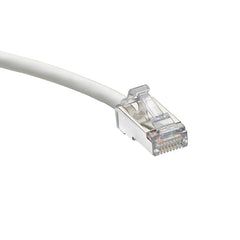 PATCH CORD CAT 6A HIGH-FLEX 10 FT (3.0M) WHITE