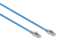 1.5Mt C6A F/UTP Patchlead Blue Snagless LSZH Slim