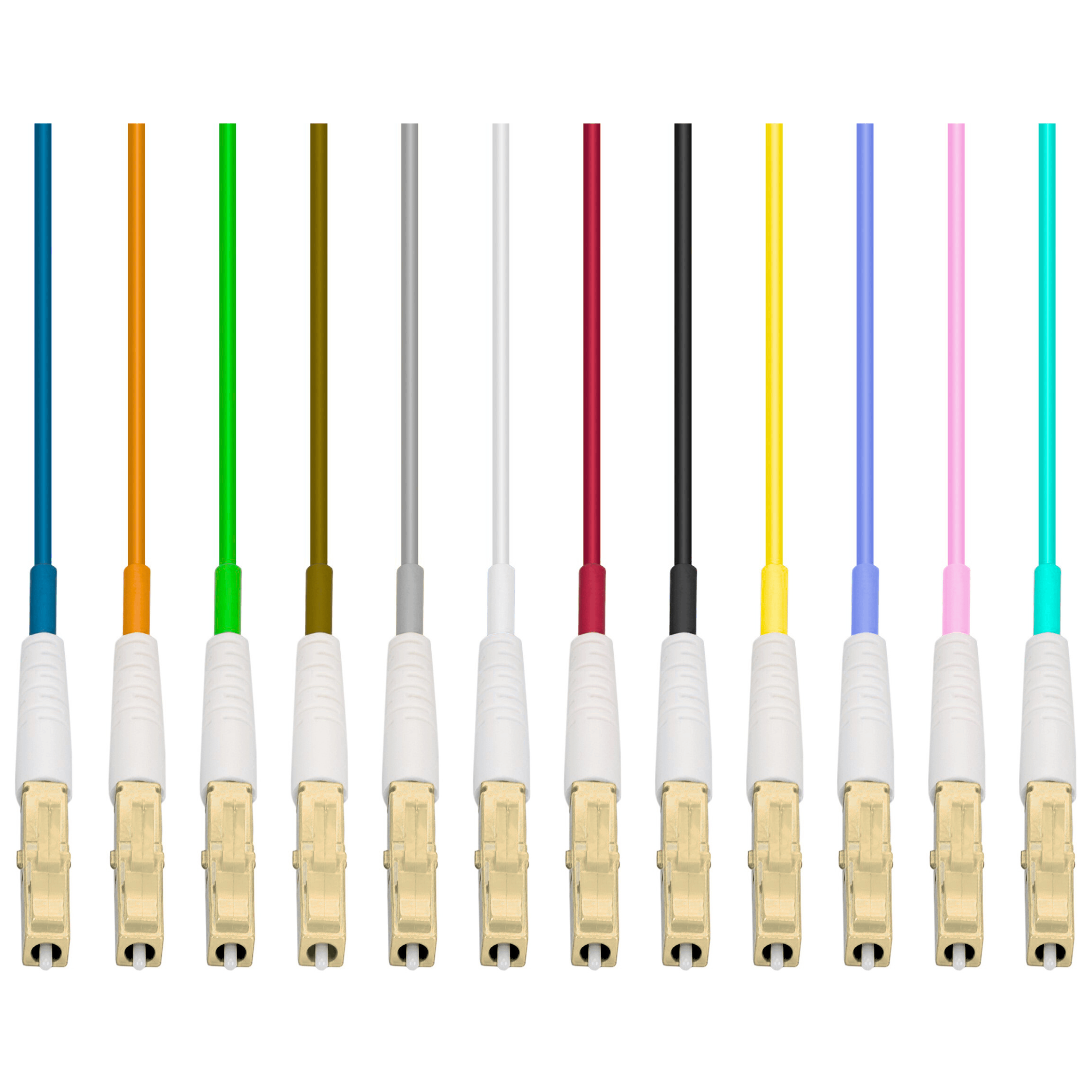 Pigtails: LC Multi Mode OM1 2m LSZH - 12 pack 1m