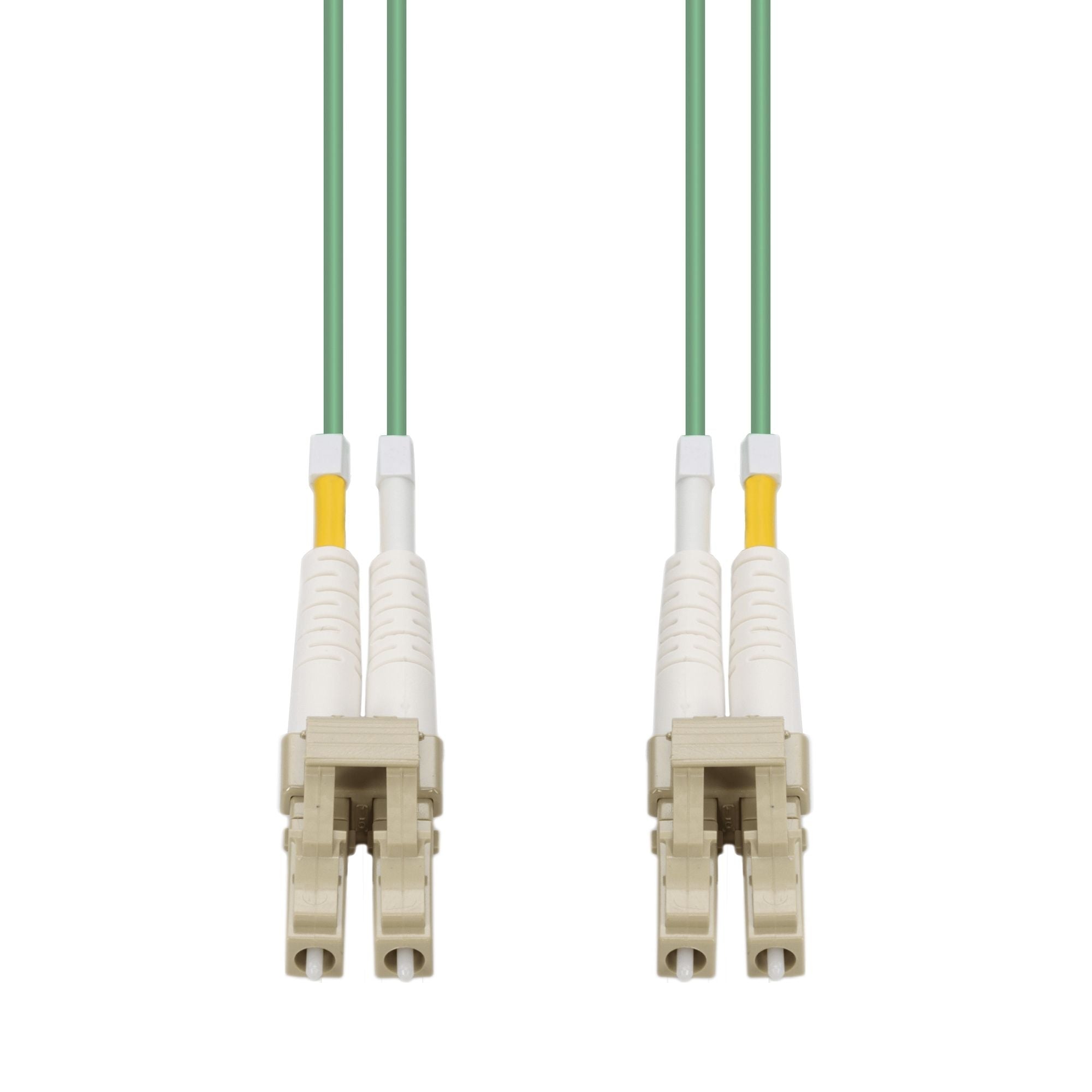 Patch Lead 5m OM4 LC-LC Duplex Green 2mm