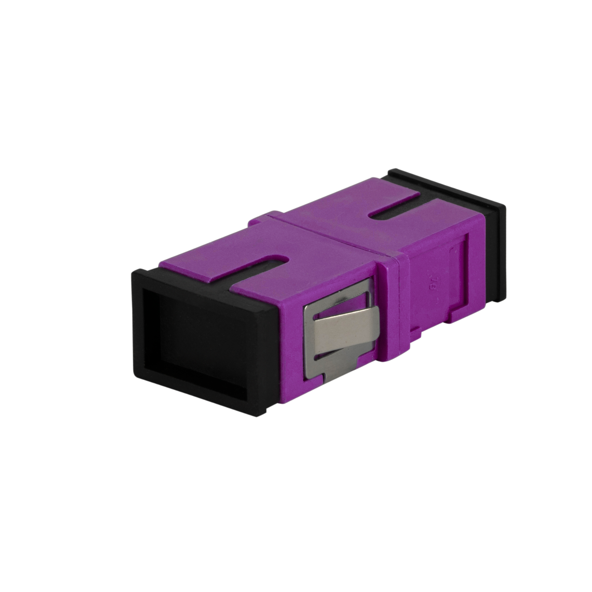 Adapter: SC Simplex OM4 Reduced Flange,IL≤0.15dB, Heather Violet