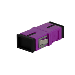 Adapter: SC Simplex OM4 Reduced Flange,IL≤0.15dB, Heather Violet