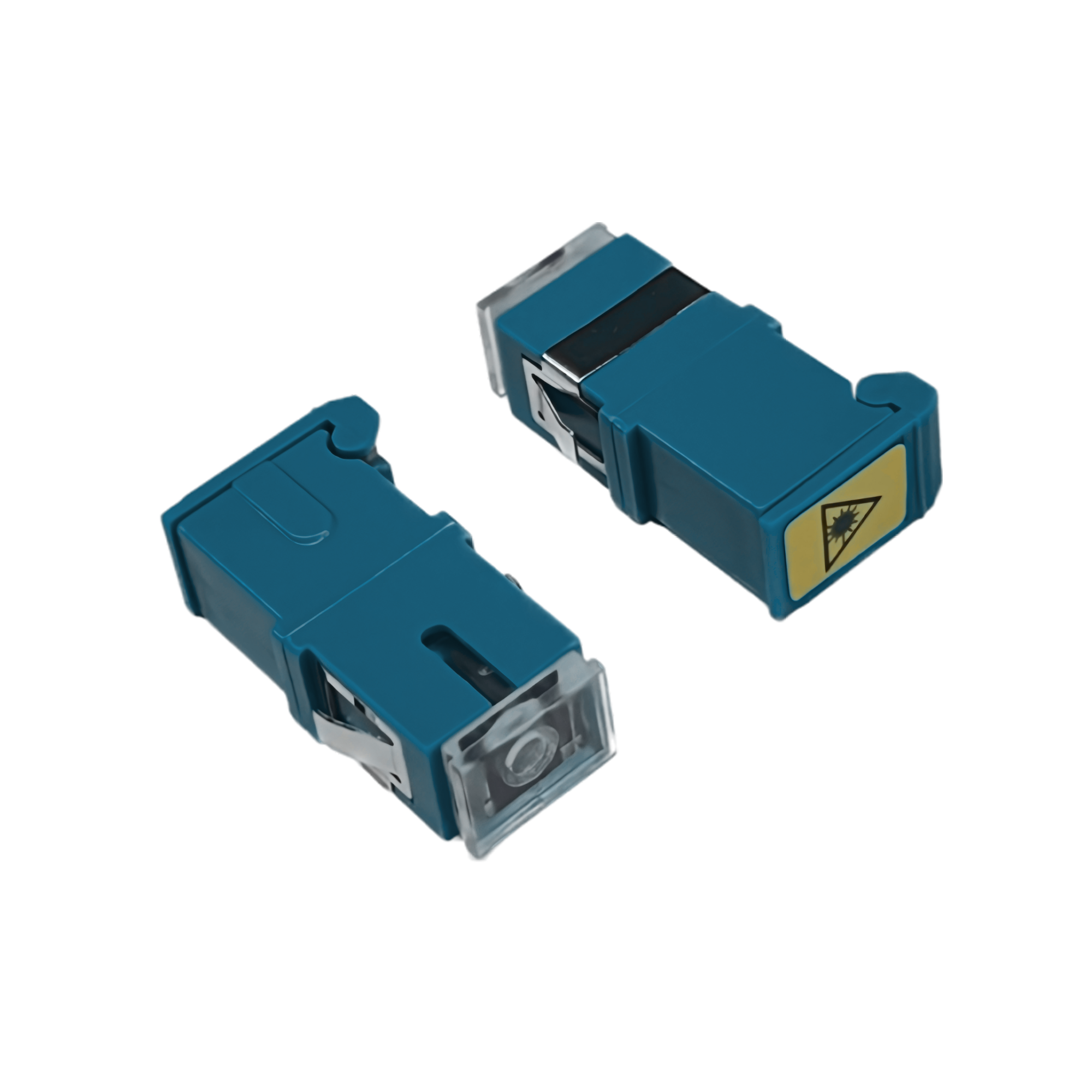 Adapter: SC Simplex OS1/2 Reduced Flange,IL≤0.15dB with Shutter, Blue