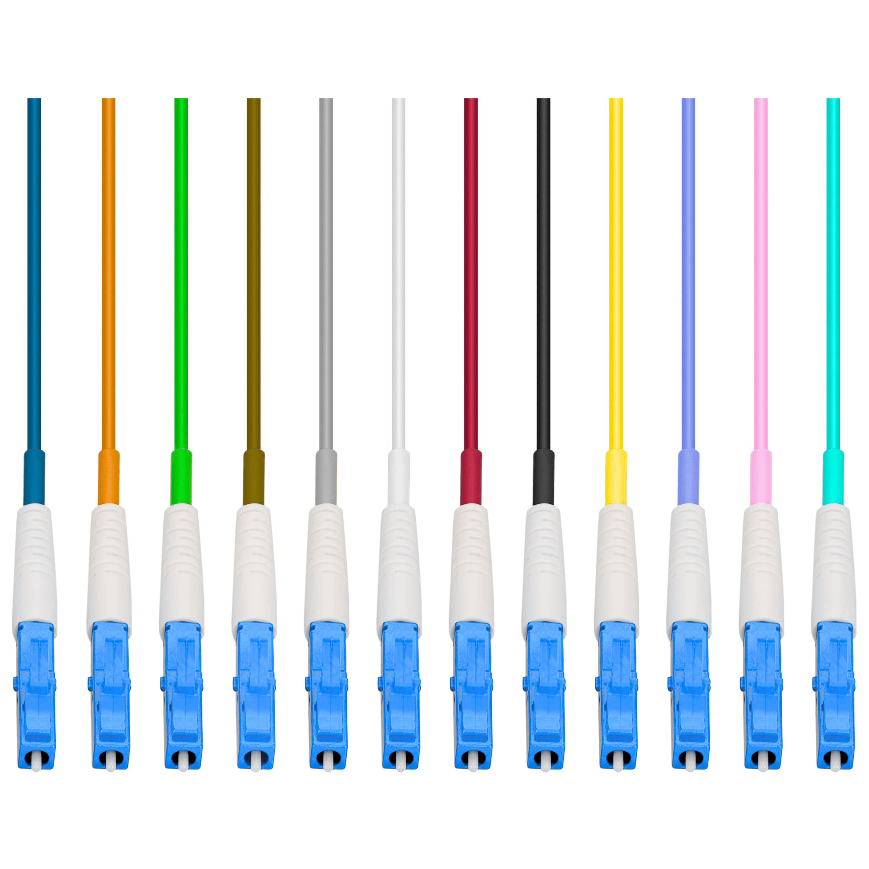 Pigtails: LC Single Mode OS2 G657A2 2m LSZH - 12 pack