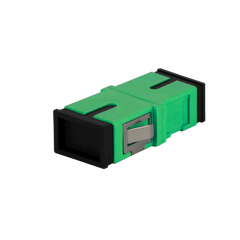 Adapter: SC APC Simplex OS1/2 Reduced Flange,IL≤0.15dB, Green