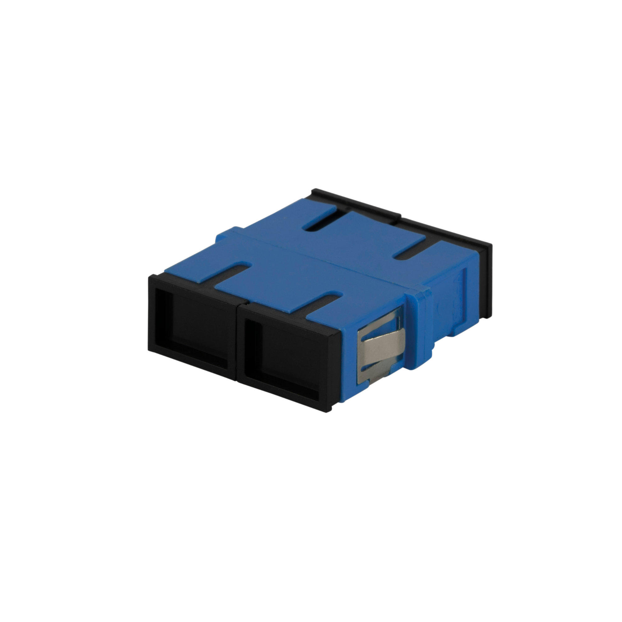 Adapter : SC Duplex OS1/2 Reduced Flange,IL≤0.15dB, Blue