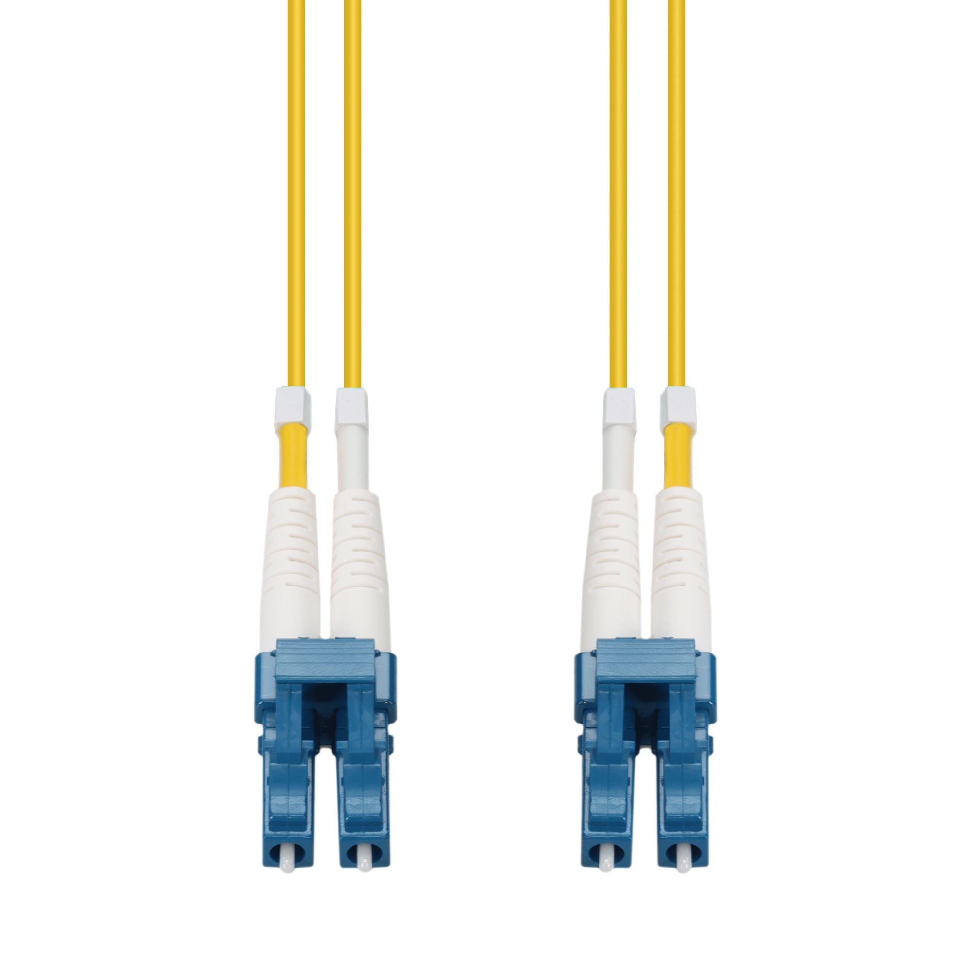 Patch Lead: OS2 LC-LC Duplex Yellow