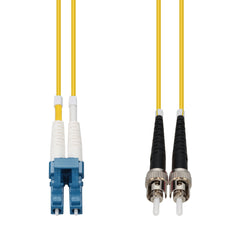 Patch Lead: OS2 LC-ST Duplex Yellow