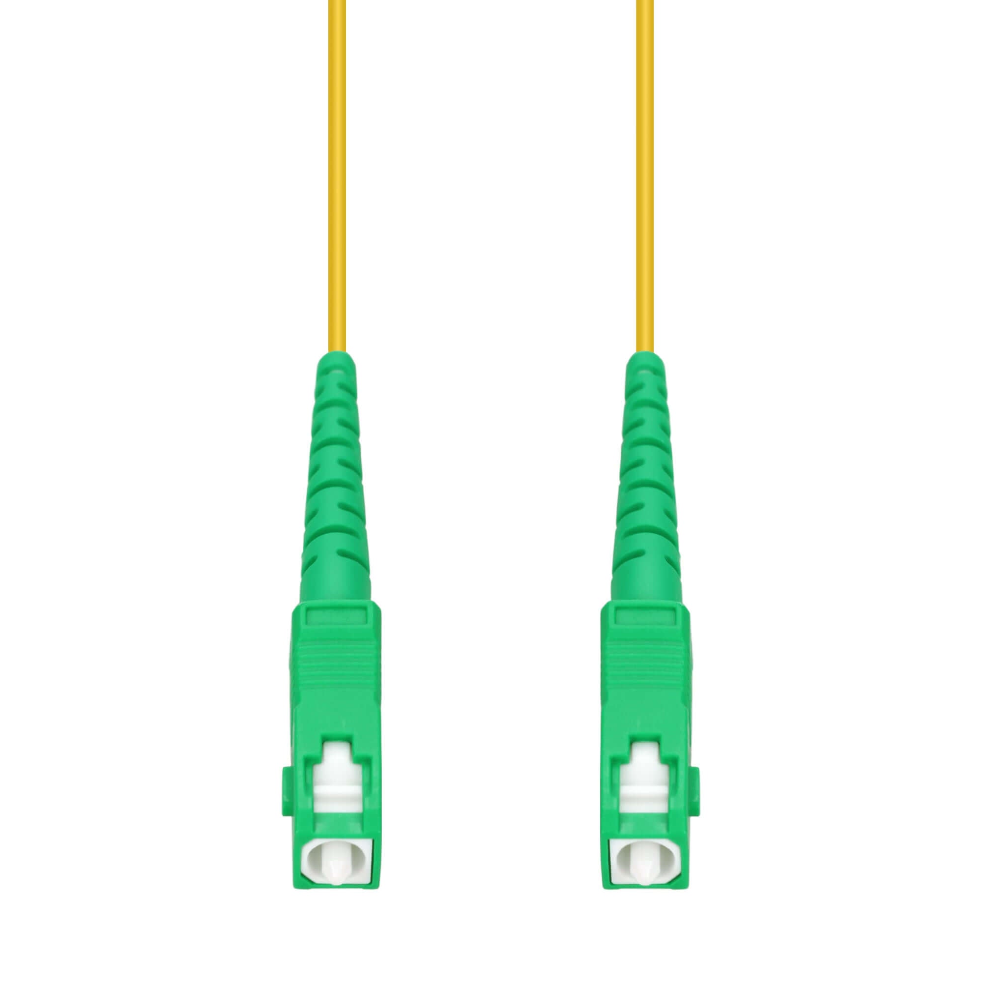 Patch lead: OS2 G657A2 SCA-SCA Simplex Yellow 3mm, Supplied on a Reel LSZH