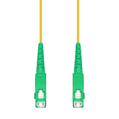 Patch lead: OS2 G657A2 SCA-SCA Simplex Yellow 3mm, Supplied on a Reel LSZH