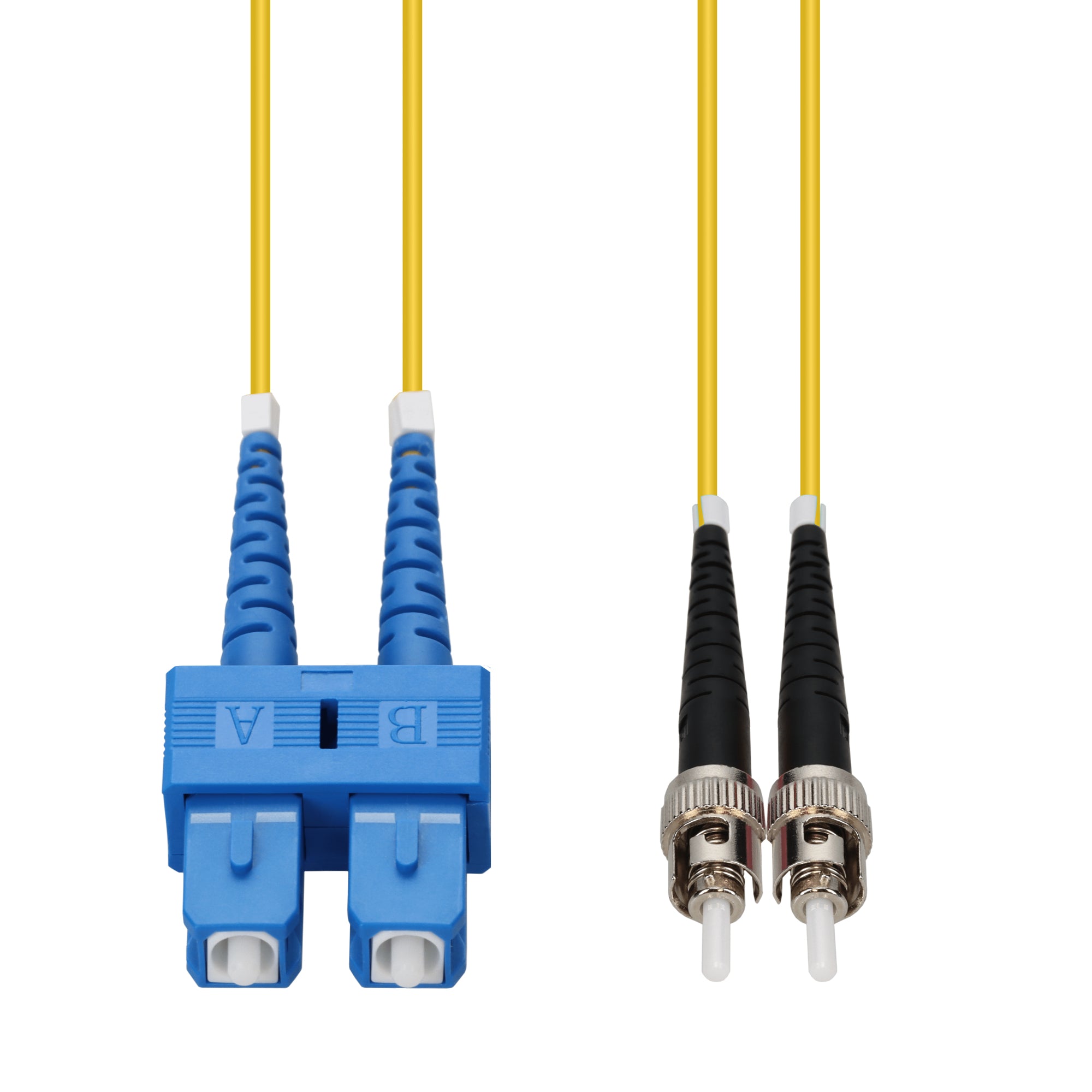 Patch Lead: OS2 ST-SC Duplex Yellow