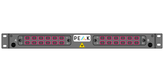 Loaded 1RU Sliding 2 panel 24F SC Duplex Inc Adapters & Pigtails OM4