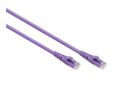 3Mt C6 UTP Patchlead Purple Snagless LSZH Slim