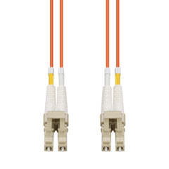 Patch Lead 3m OM1 LC - LC Duplex Orange 2mm LSZH