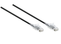 0.15Mt C6 28 AWG UTP Patchlead Black Snagless
