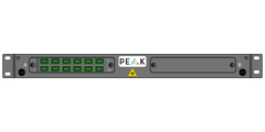 Loaded 1RU Fixed 2 panel 12F SCA Inc Adapters & Pigtails OS2