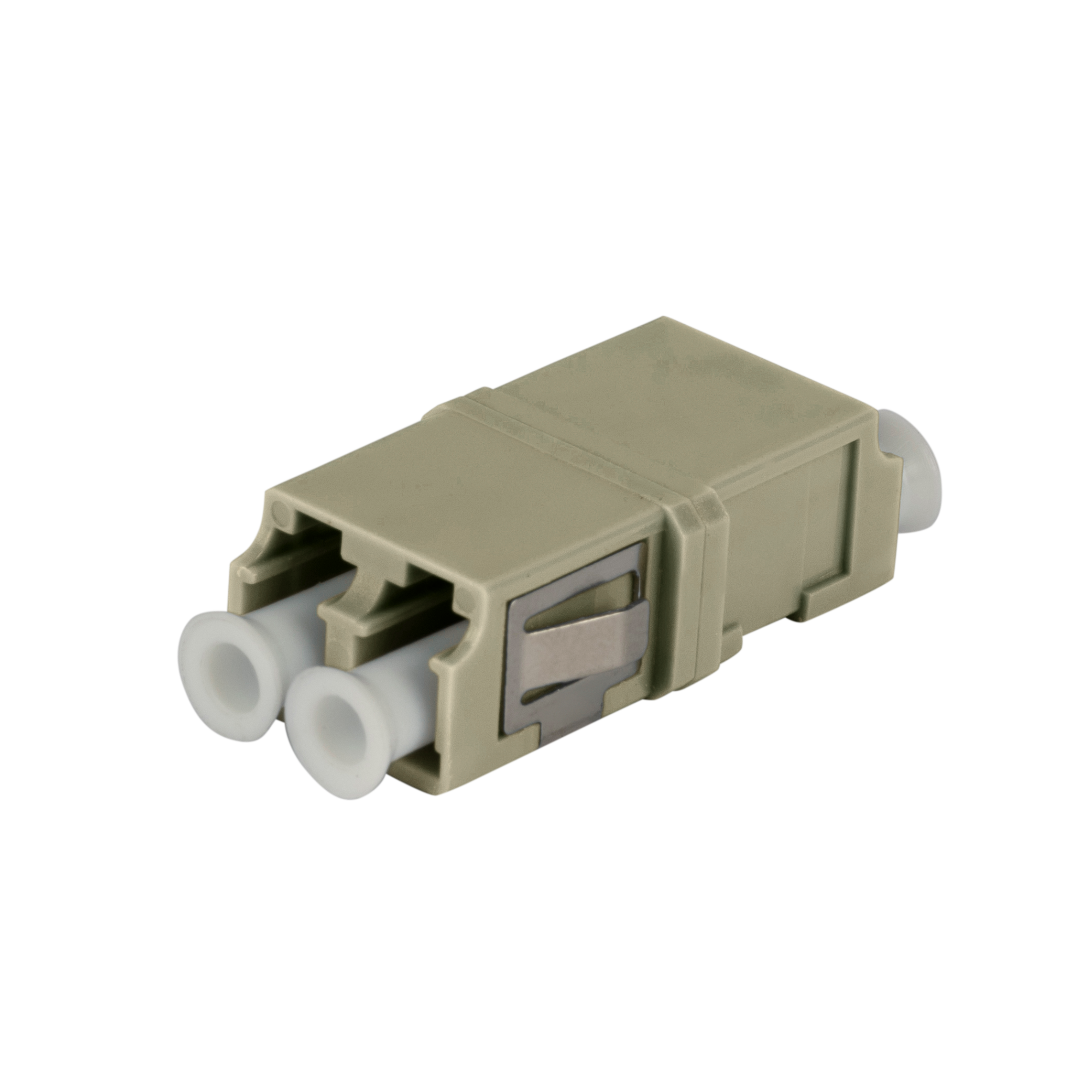 Adapter: LC Duplex OM1 Reduced Flange, IL≤0.15dB Beige