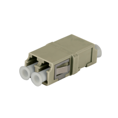 Adapter: LC Duplex OM1 Reduced Flange, IL≤0.15dB Beige