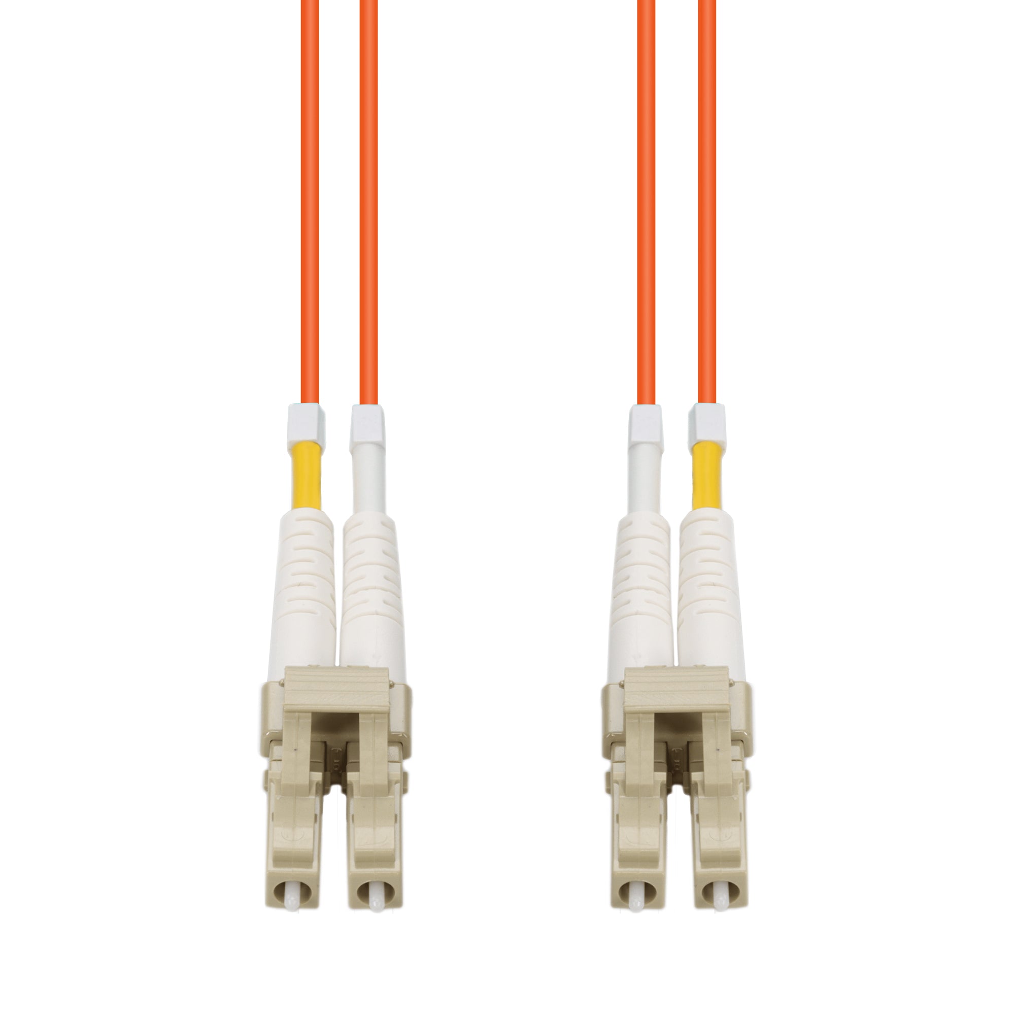 Patch Lead 10m OM1 LC-LC Duplex Orange 2mm LSZH
