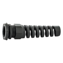 Cable Gland: M20 * 1.5mm 8-13mm Clamping Range, Spiral IP68 BLACK
