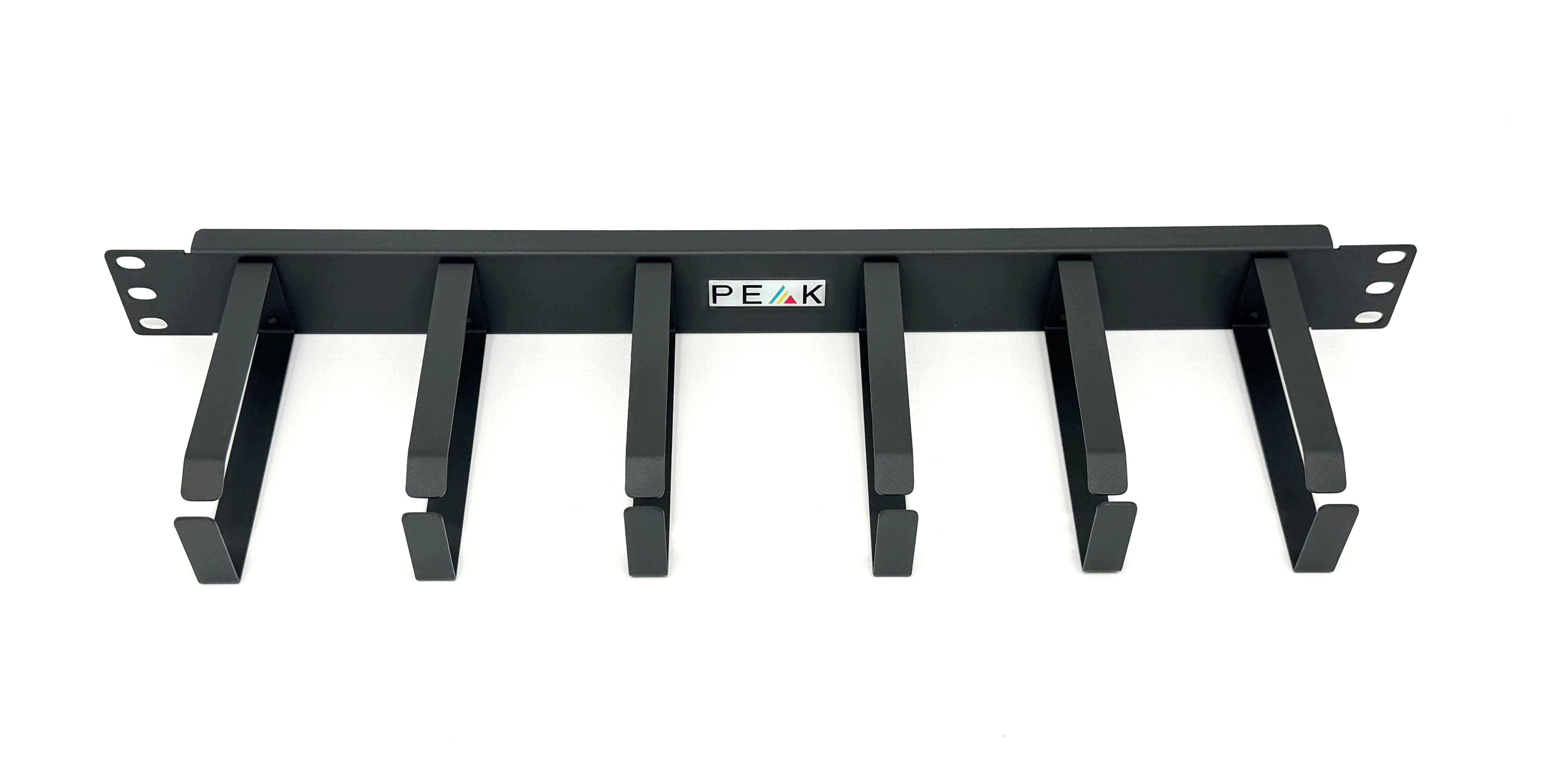 Psu Cable Management Rails Cable Management Rail, 1 RU steel 6 Rings – Peak Fibre