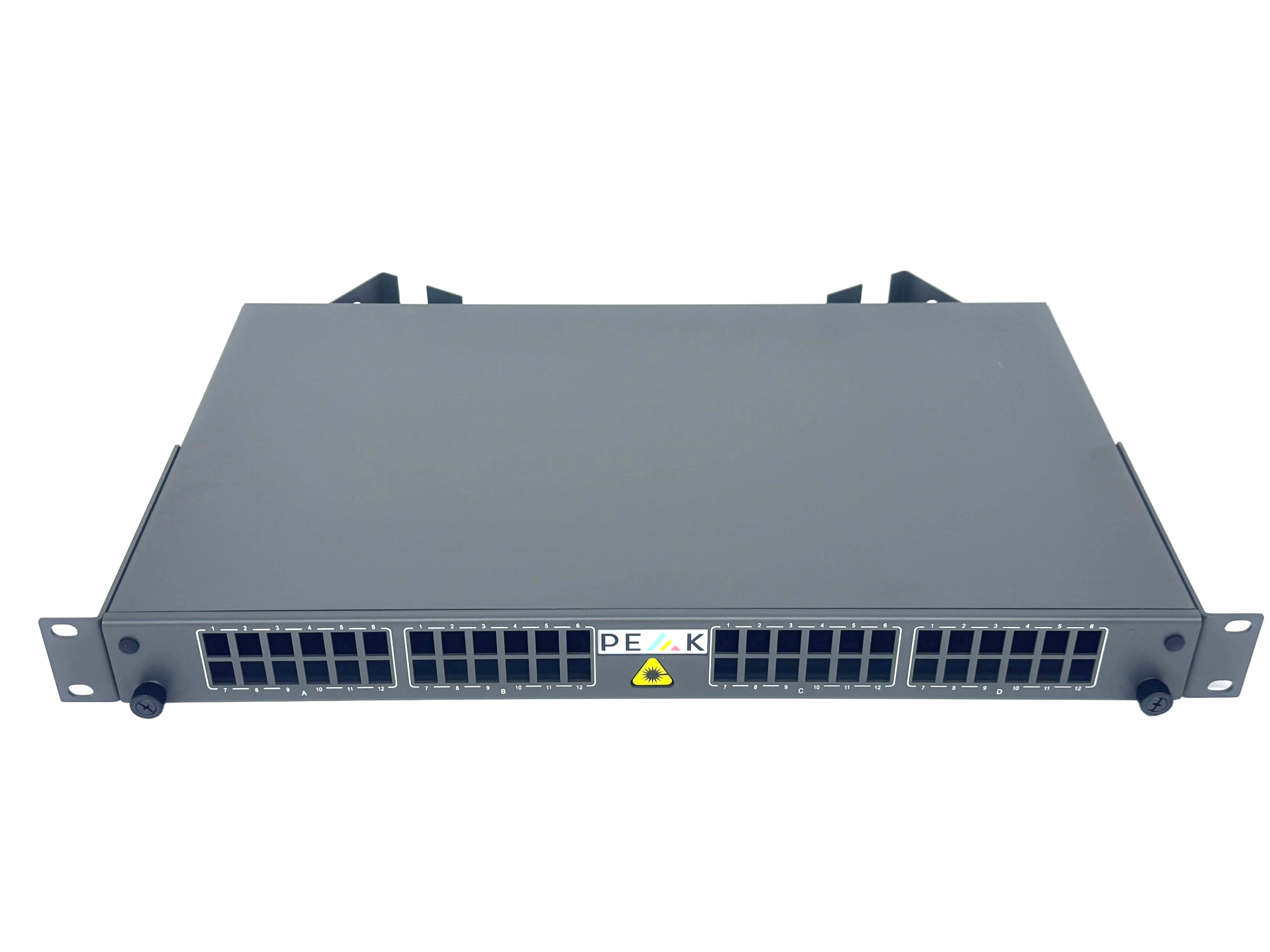 Fibre Patch Panel 1RU Sliding - 48SC