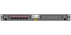 Loaded 1RU Sliding 2 panel 12F LC Inc Adapters & Pigtails OM4