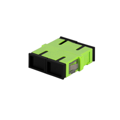 Adapter: SC Duplex OM5 Reduced Flange,IL≤0.15dB, Lime Green