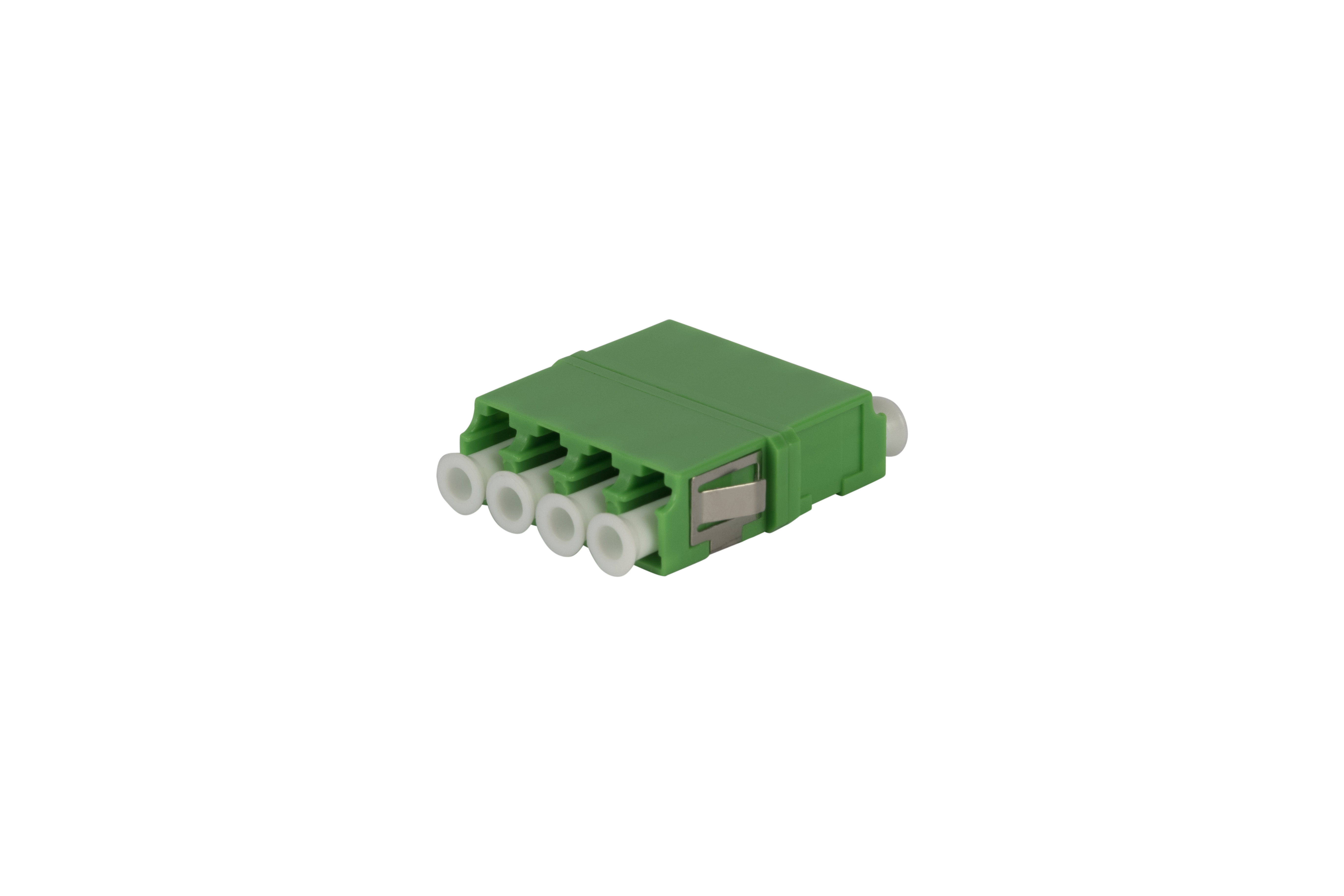 Adapter : LC APC Quad OS1/2 Reduced Flange – Peak Fibre