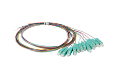 Pigtails: SC Multi Mode OM3 2m LSZH - 12 pack