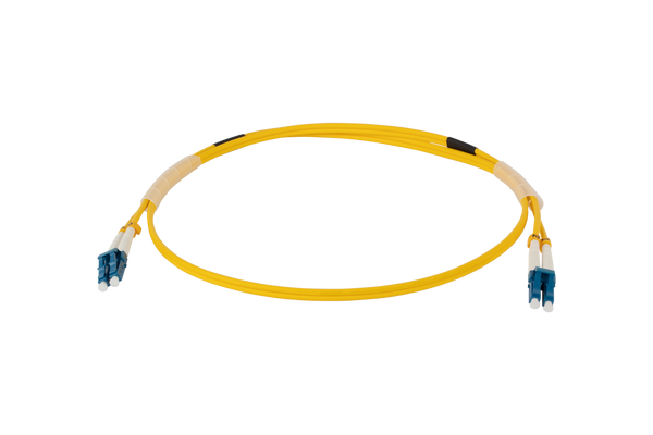Patch Lead: 5m OS2  LC-LC Yellow